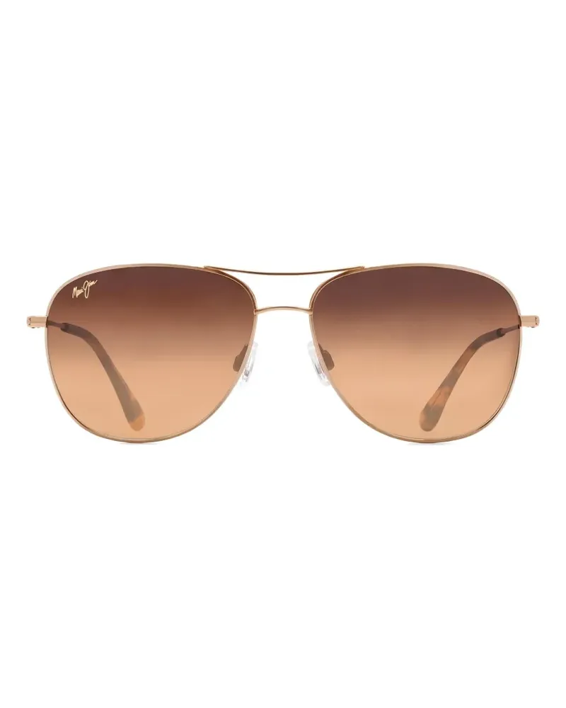 Maui Jim Cliff House titanium sunglasses - Gold Gold