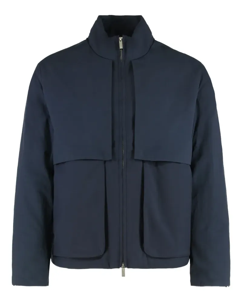 K-Way Antheo Jacke aus Tech-Wolle - Blau Blau