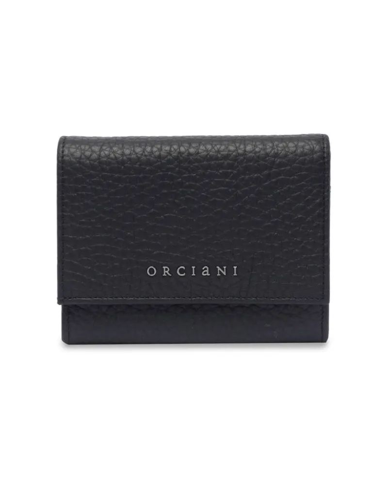 Orciani Portemonnaie mit Logo - Schwarz Schwarz
