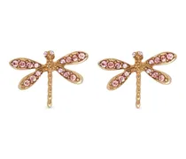 Dragonfly Ohrringe mit Kristallen