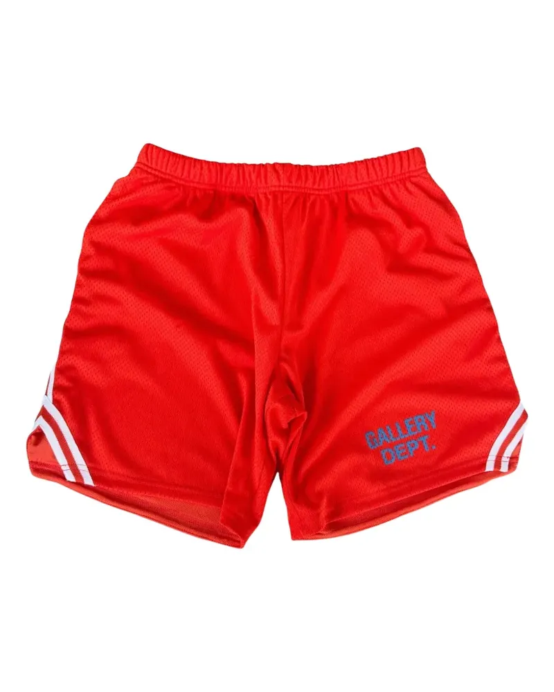 GALLERY DEPT. Venice Court logo-print shorts - Orange Orange
