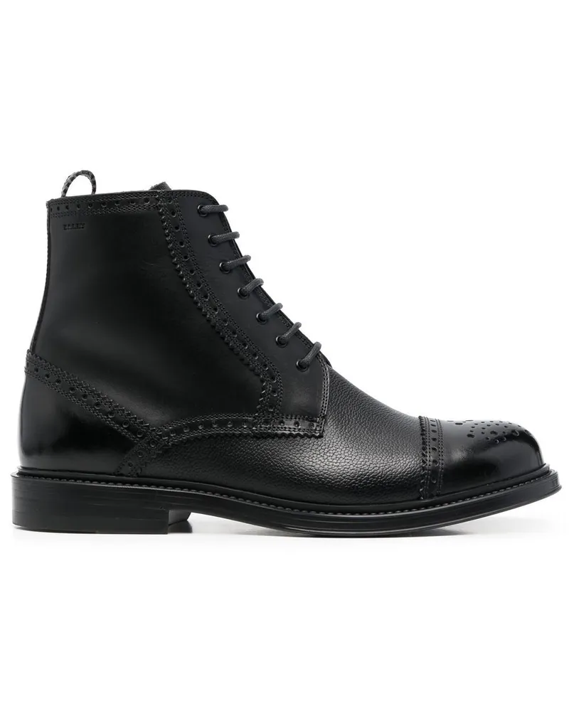 Bally Nicoldon Schnürstiefel Schwarz