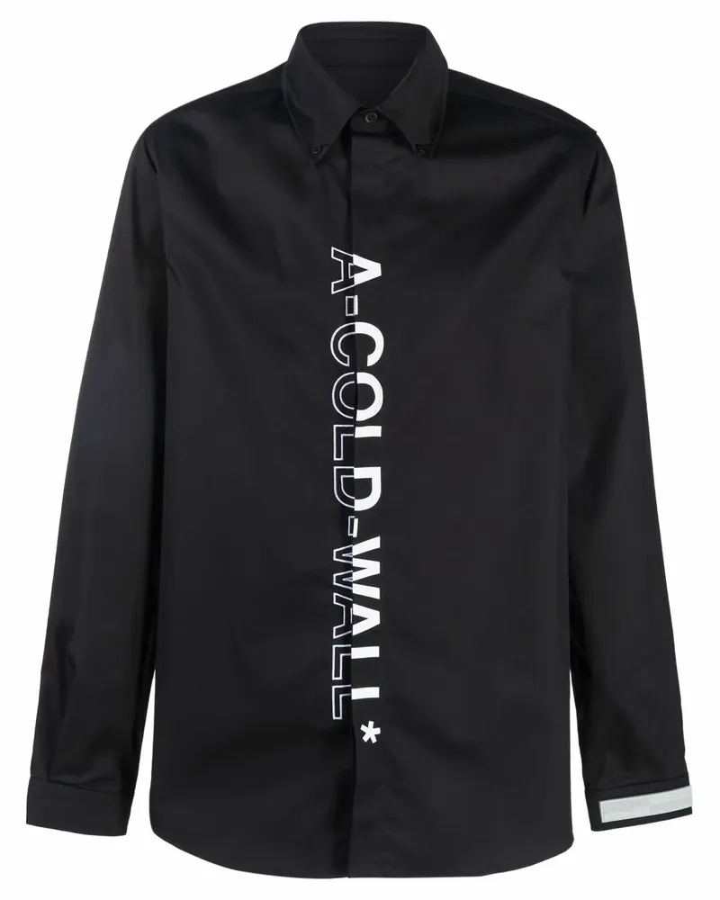 ACW* Hemd mit Logo-Print - Schwarz Schwarz