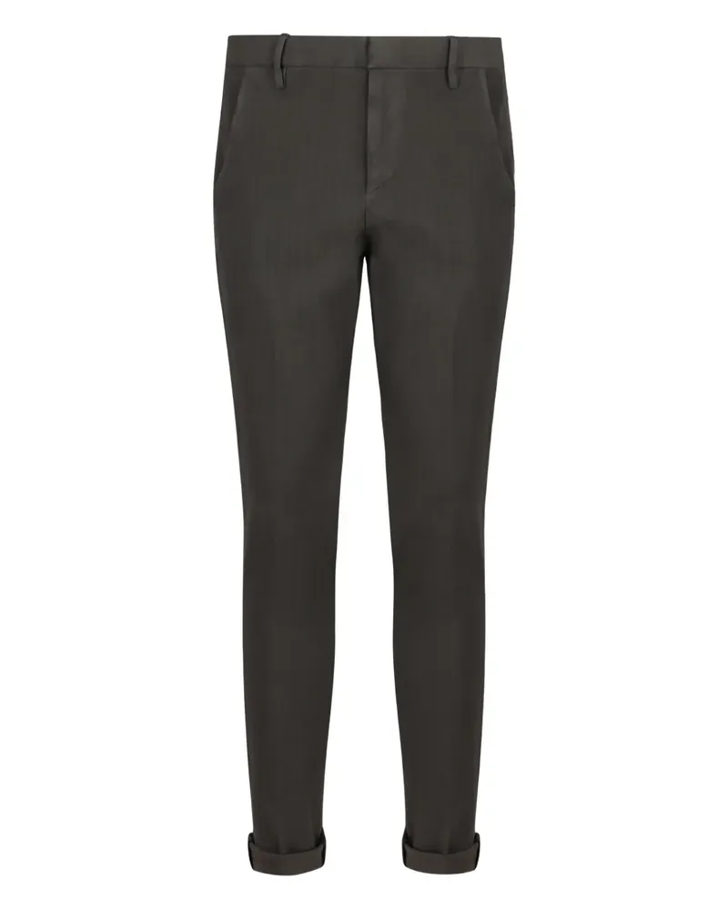 Dondup Chino mit gerolltem Saum - Grau Grau