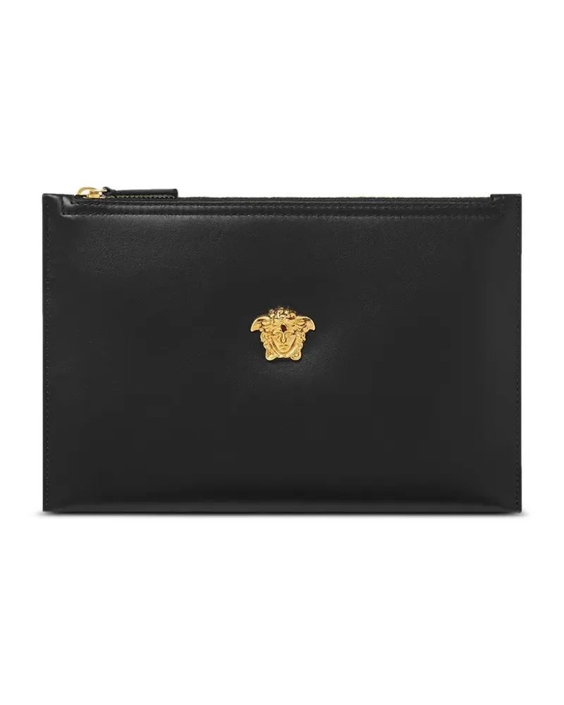 Versace La Medusa Clutch - Schwarz Schwarz