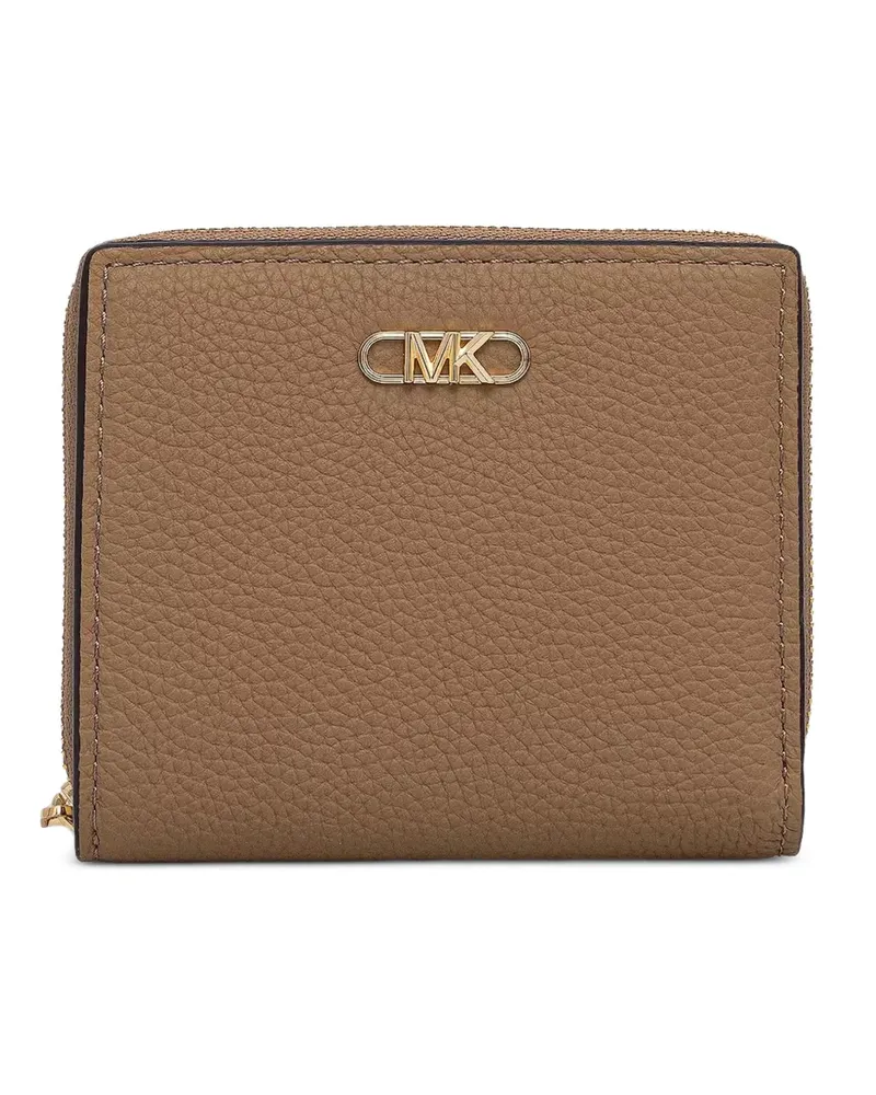 Michael Kors Portemonnaie aus gekörntem Leder - Braun Braun