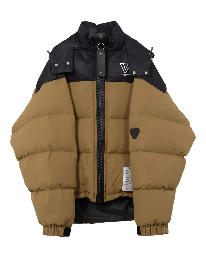 MIHARAYASUHIRO Daunenjacke mit Kapuze - Braun Braun