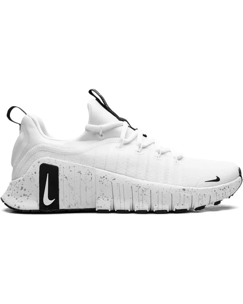Nike Free Metcon 6 "White/Metallic Silver/Light Smoke Grey/Black" Sneakers - Weiß Weiß