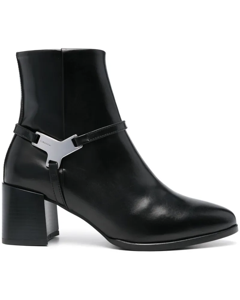 Calvin Klein Stiefeletten 60mm - Schwarz Schwarz