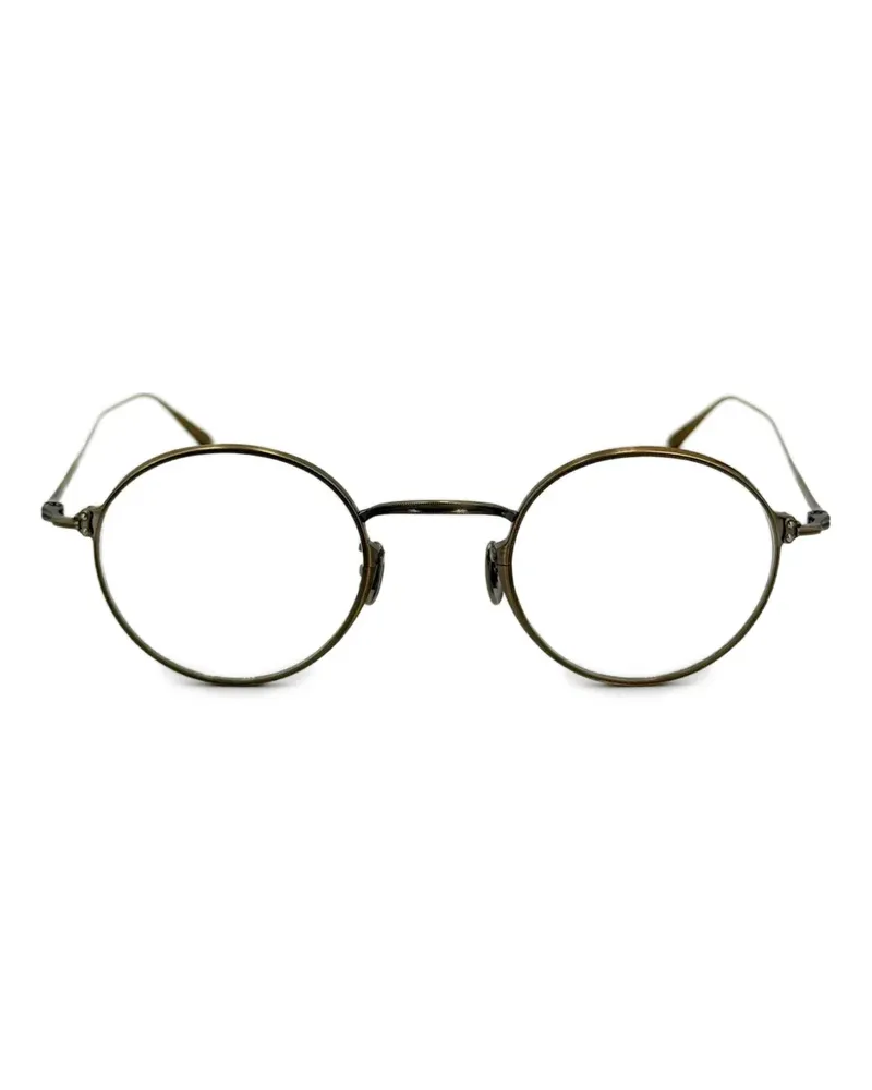 EYEVAN 7285 186 Sonnenbrille mit rundem Gestell - Braun Braun