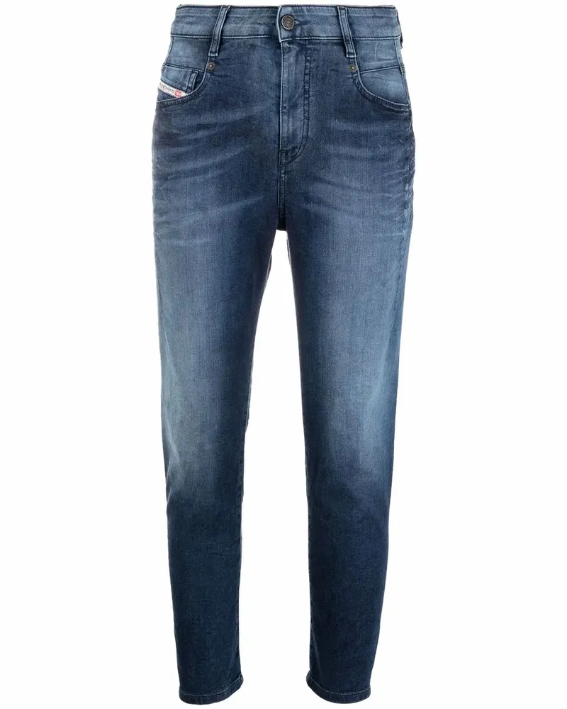 Diesel Fayza Skinny-Jeans - Blau Blau