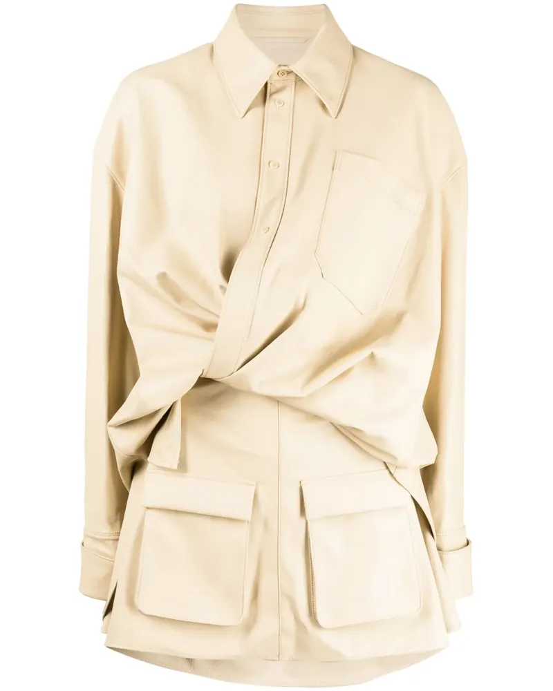 JNBY Midikleid mit Raffung - Nude Nude