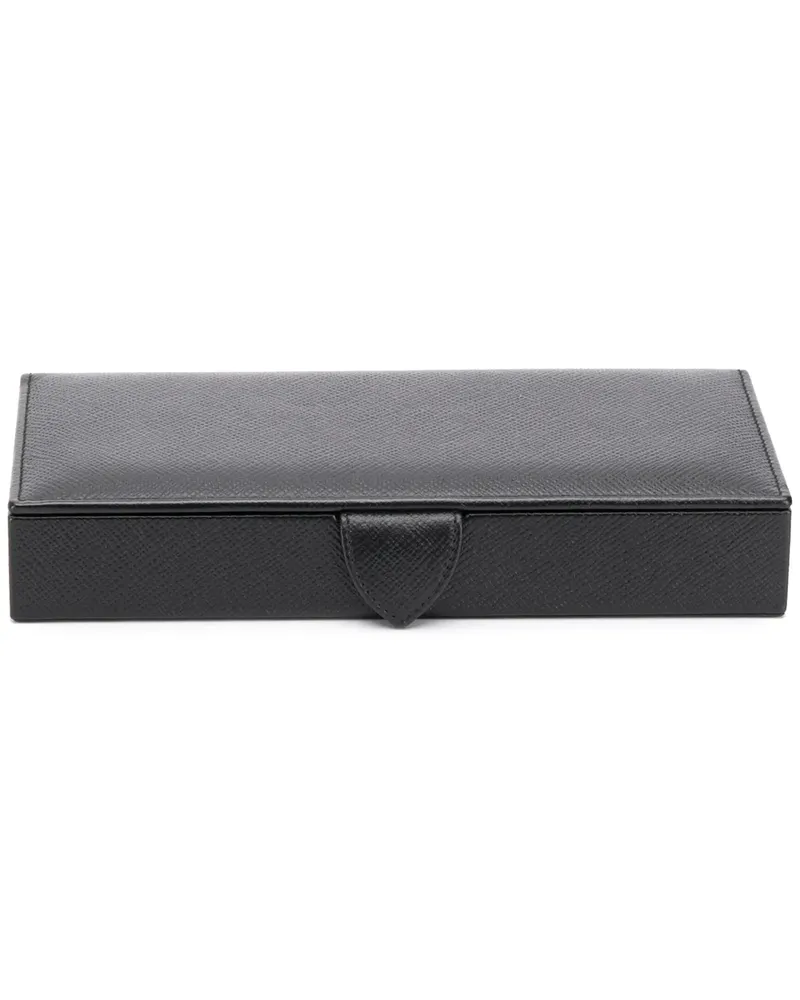 Smythson Panama' Etui - Schwarz Schwarz