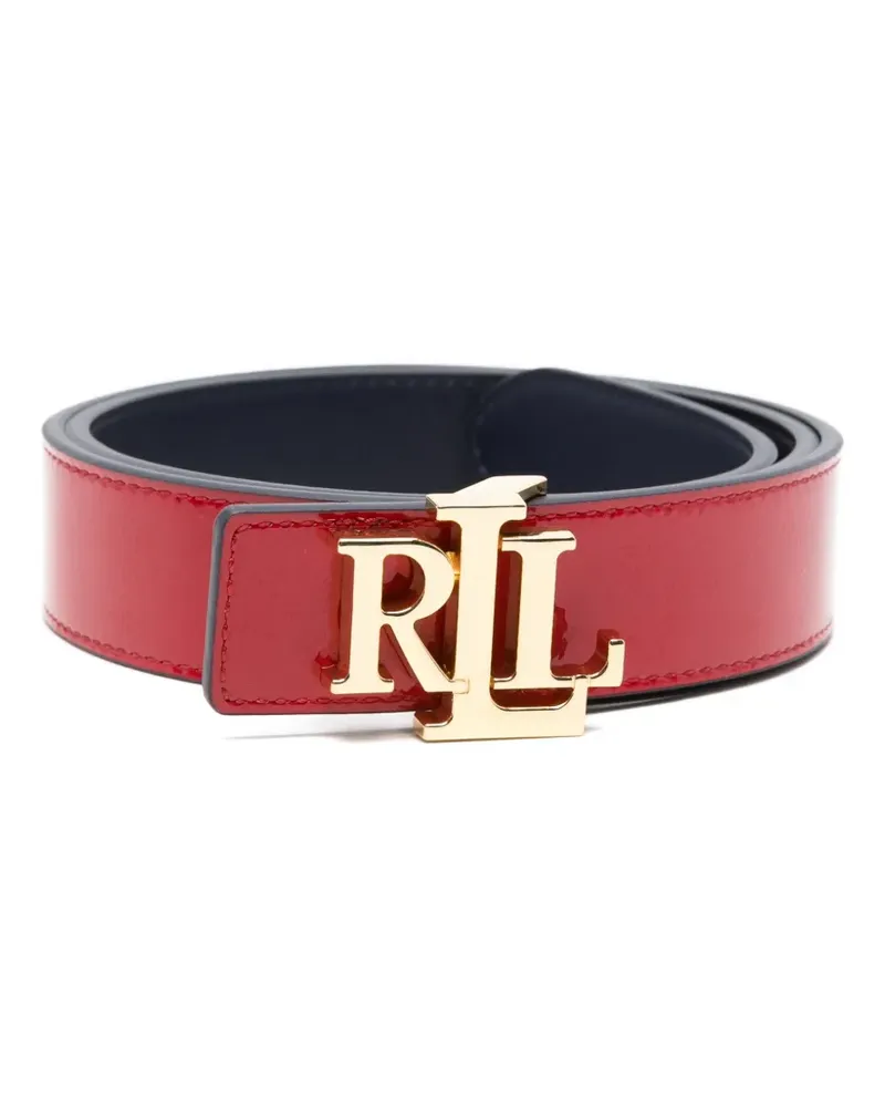 Ralph Lauren Gürtel mit Logo-Schnalle - Rot Rot