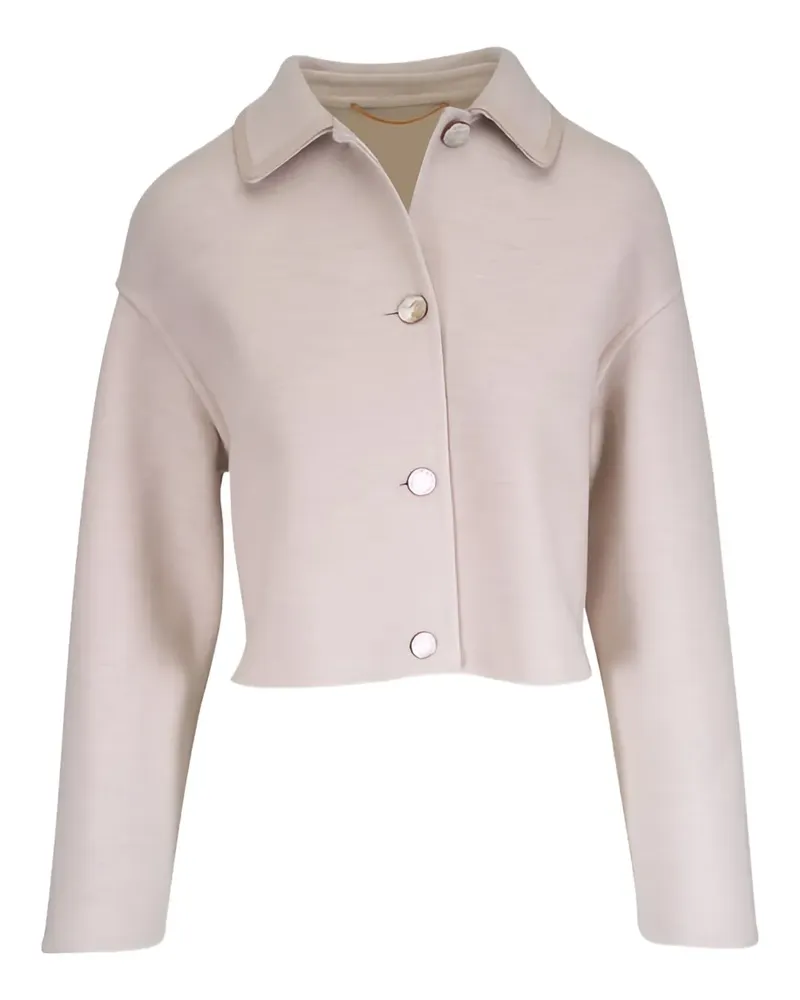 AGNONA Jacke mit Knöpfen - Nude Nude