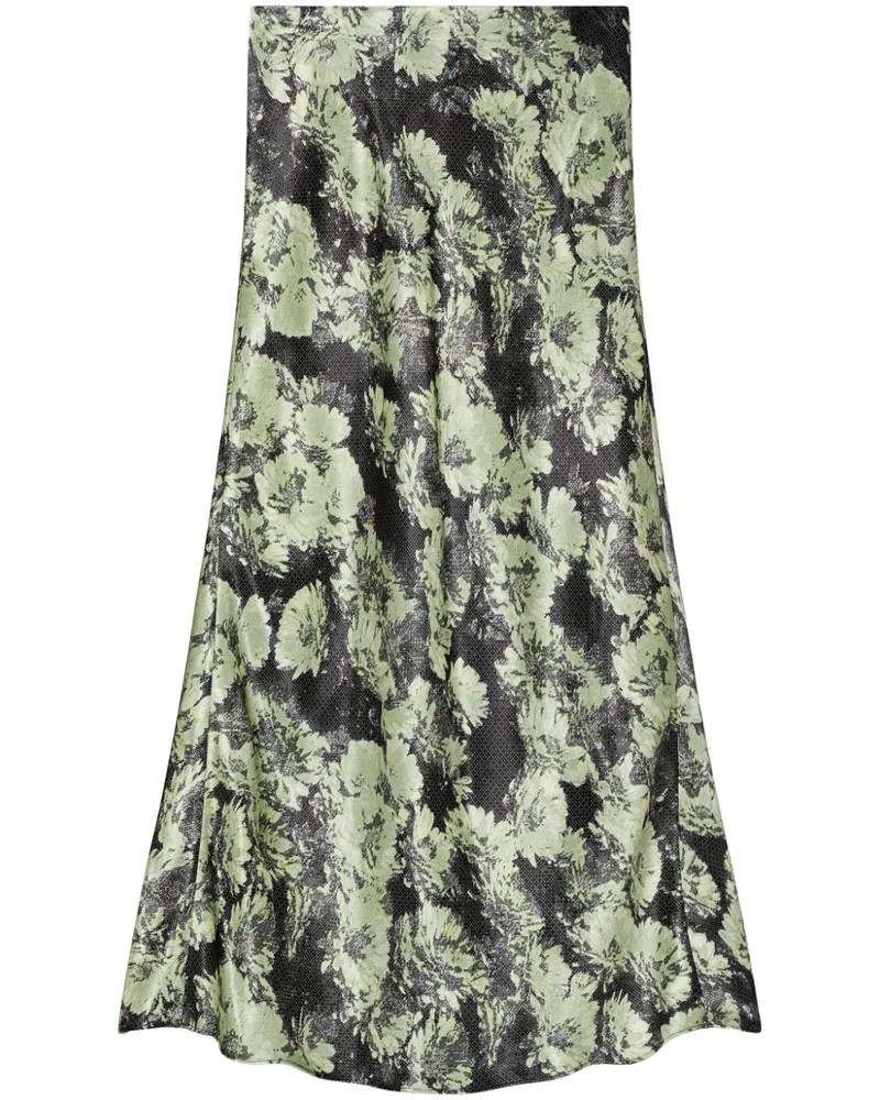 Tory Burch Maxirock mit Print - Grün Grün