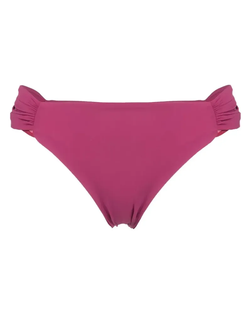 Nensi Dojaka Gerafftes Bikinihöschen - Nude Nude