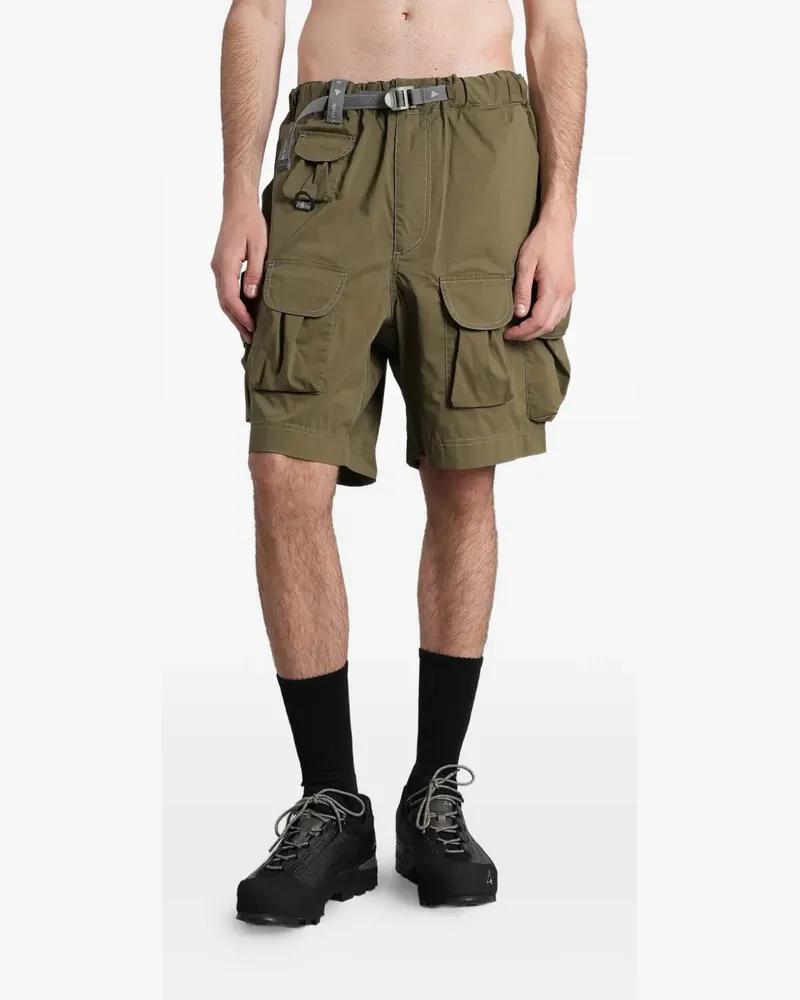 and wander multi-pocket cargo shorts - Grün Grün