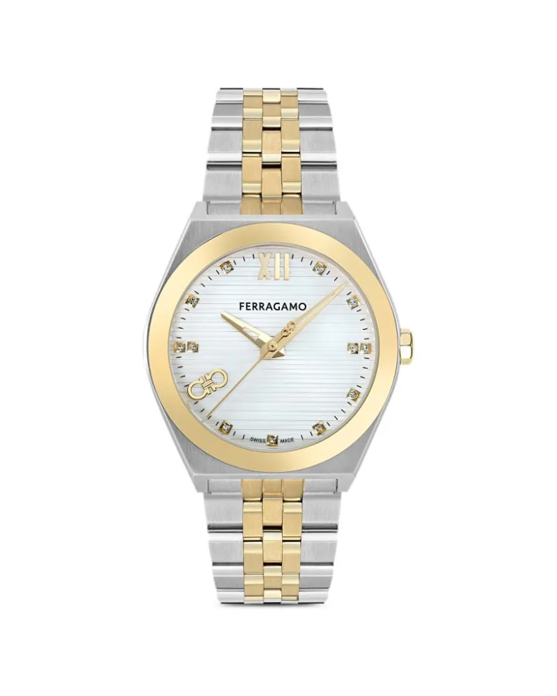 Ferragamo Vega New 40mm - Weiß Weiß