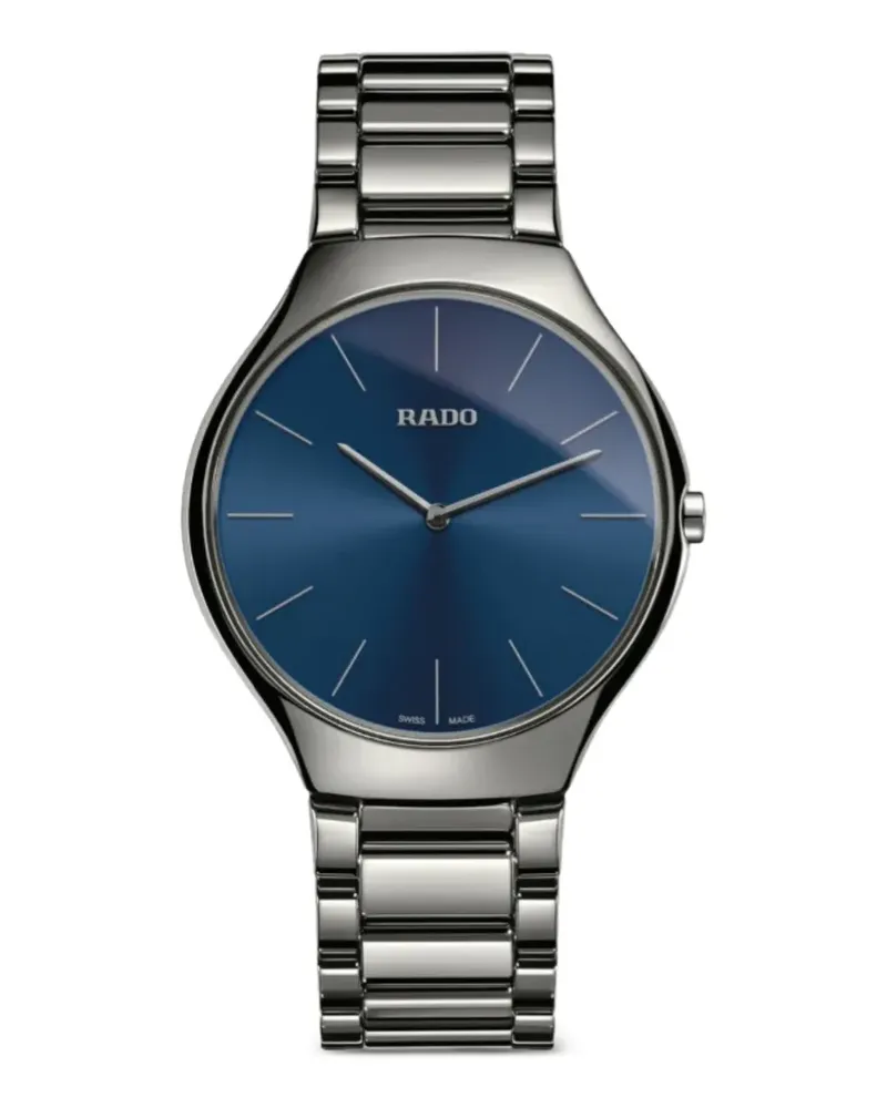 RADO Thinline Armbanduhr 39mm - Blau Blau