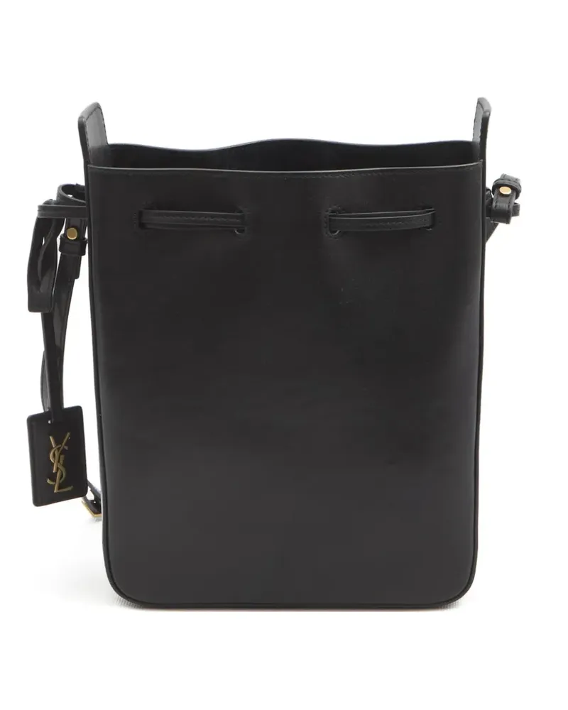 Saint Laurent Beuteltasche aus Leder - Schwarz Schwarz
