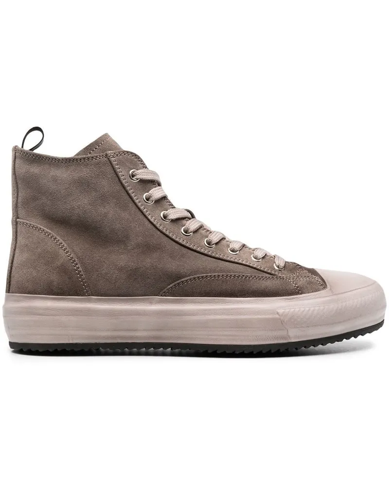 Officine Creative Italia Mes 011 High-Top-Sneakers Braun