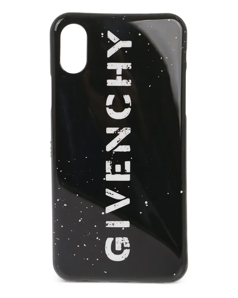 Givenchy iPhone X-Hülle mit Logo - Schwarz Schwarz