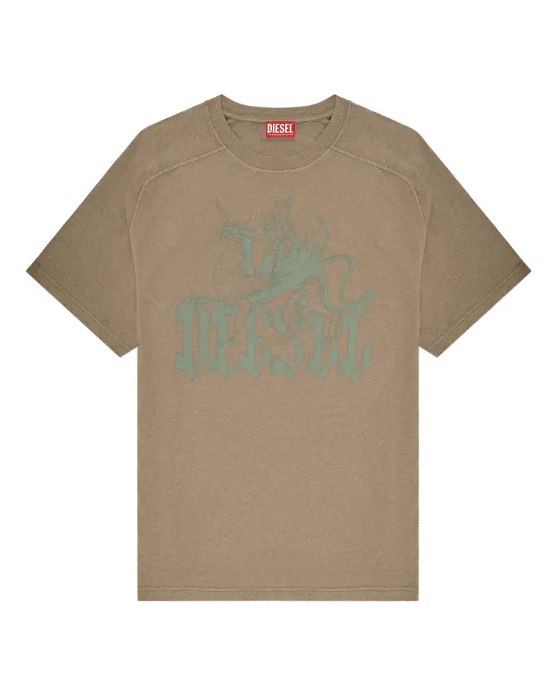 Diesel T-Jussi-A T-Shirt - Nude Nude