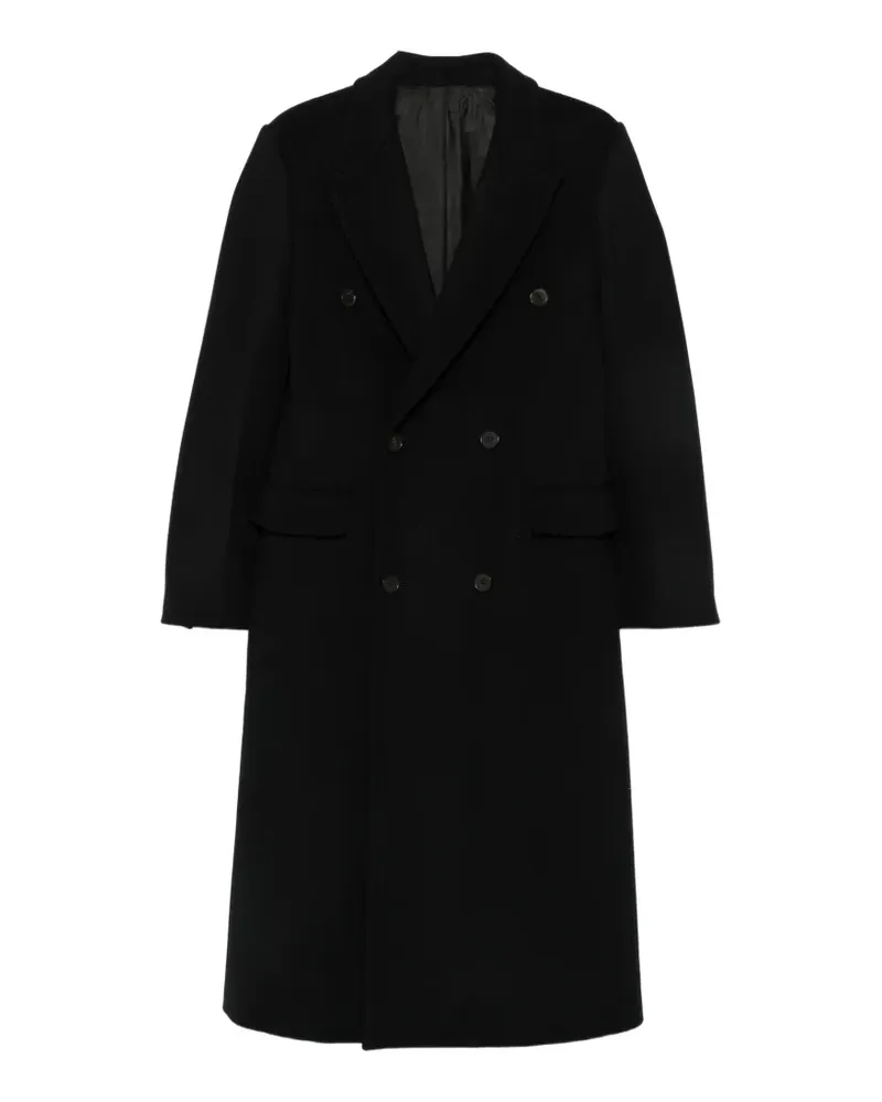 Fendi Doppelreihiger Mantel - Schwarz Schwarz