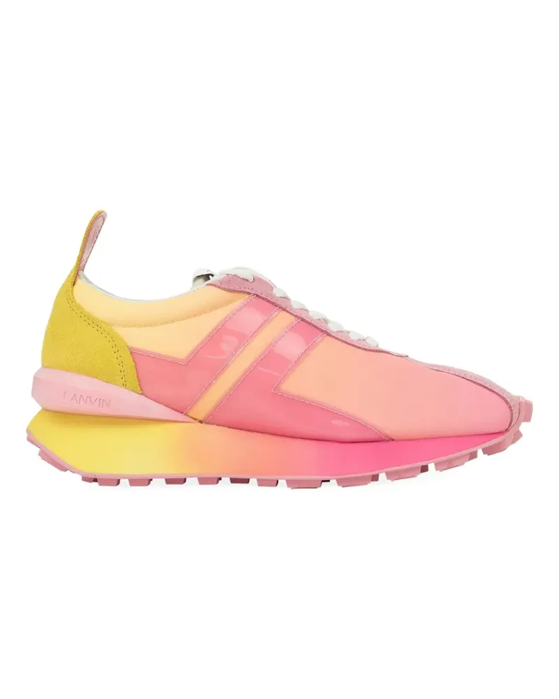 Lanvin Bumpr "Rose/Jaune" Sneakers - Rosa Rosa