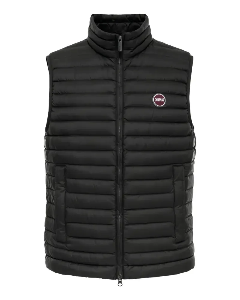 Colmar quilted zip-up gilet - Schwarz Schwarz