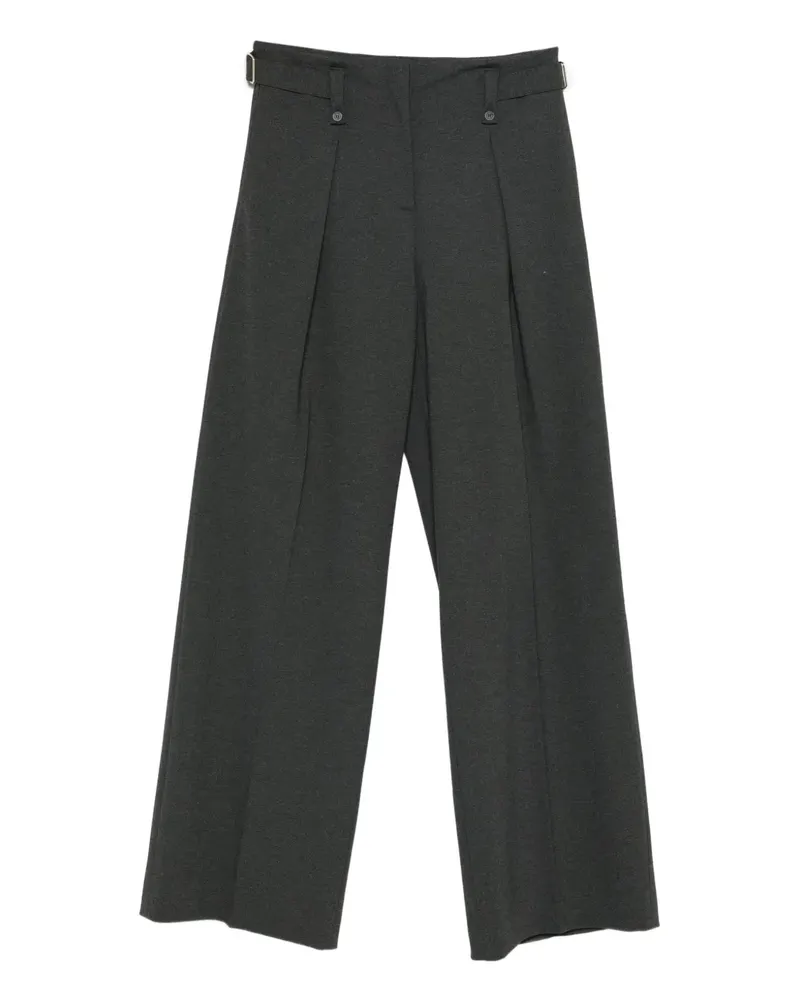 Semicouture Plissierte Hose - Grau Grau