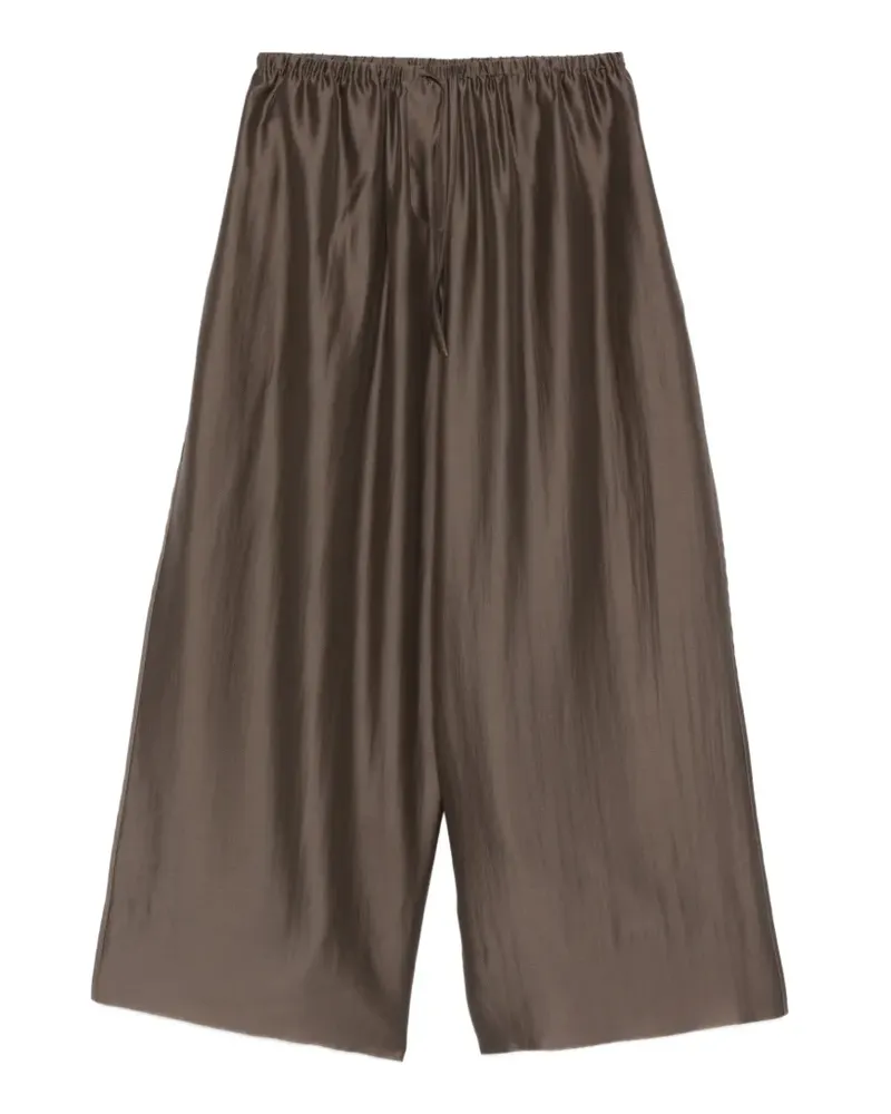 Entire Studios drawstring-waist palazzo pants - Braun Braun
