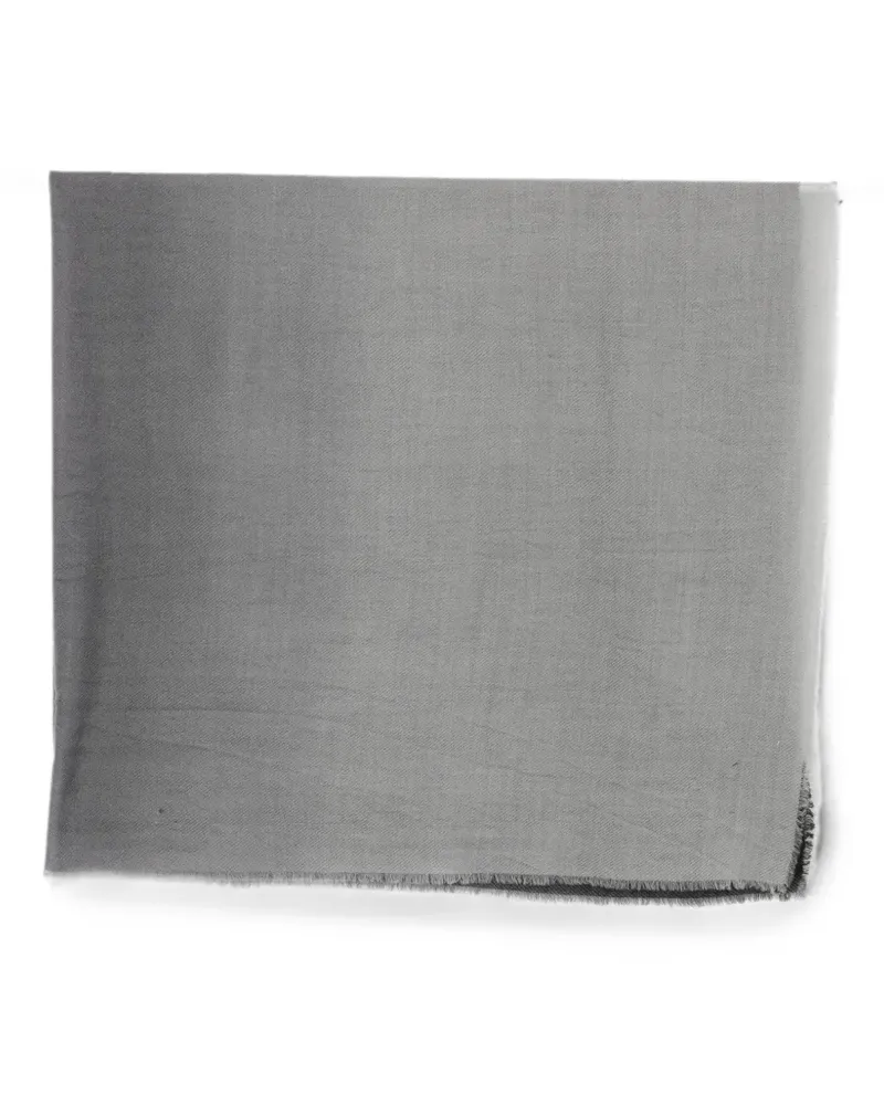 Faliero Sarti Coccola Sfume frayed scarf - Grau Grau