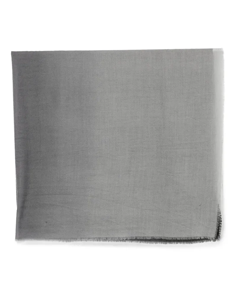 Faliero Sarti Coccola Sfume frayed scarf - Grau Grau