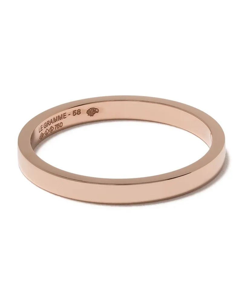 Le Gramme 18kt Rotgoldring, 3g Rosa