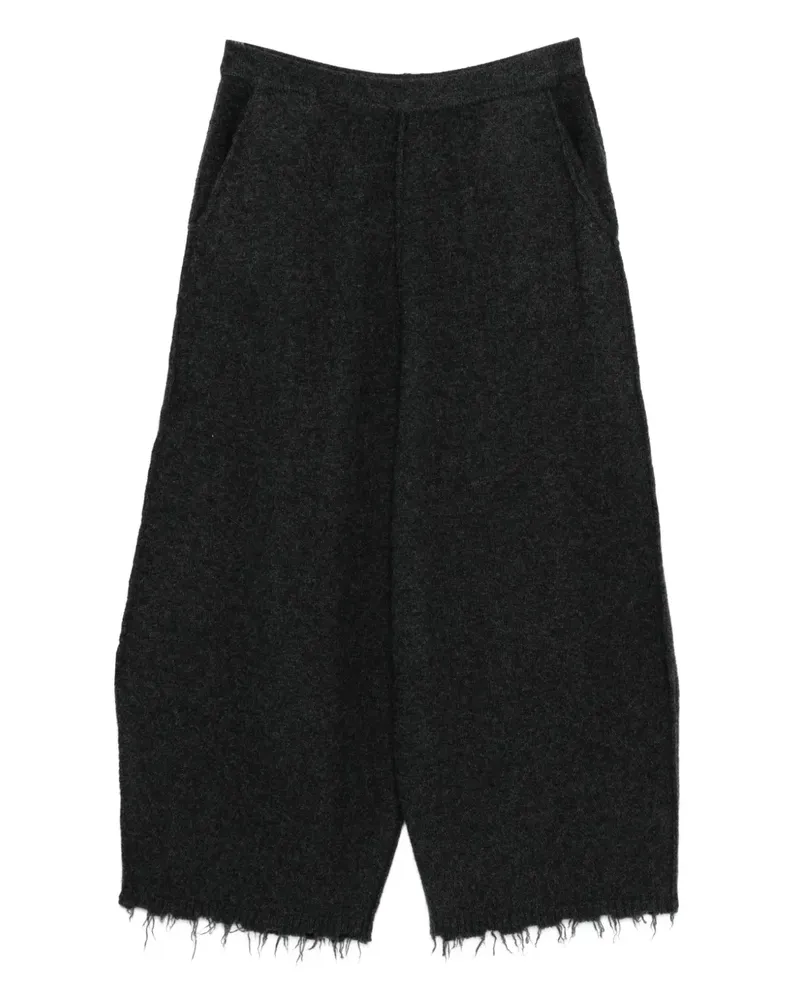 Studiorundholz virgin wool-blend trousers - Schwarz Schwarz