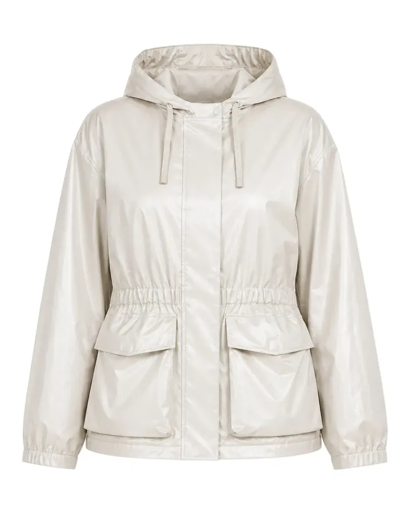 DUNO Hera drawstring-waist jacket - Nude Nude
