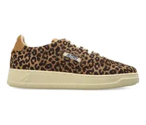 Medalist Easeknit Sneakers mit Leopardenmuster - Braun