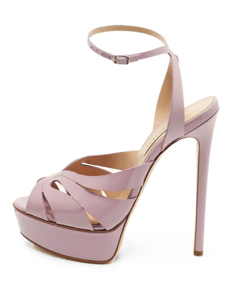 Casadei Flora Plateau-Sandalen - Violett Violett