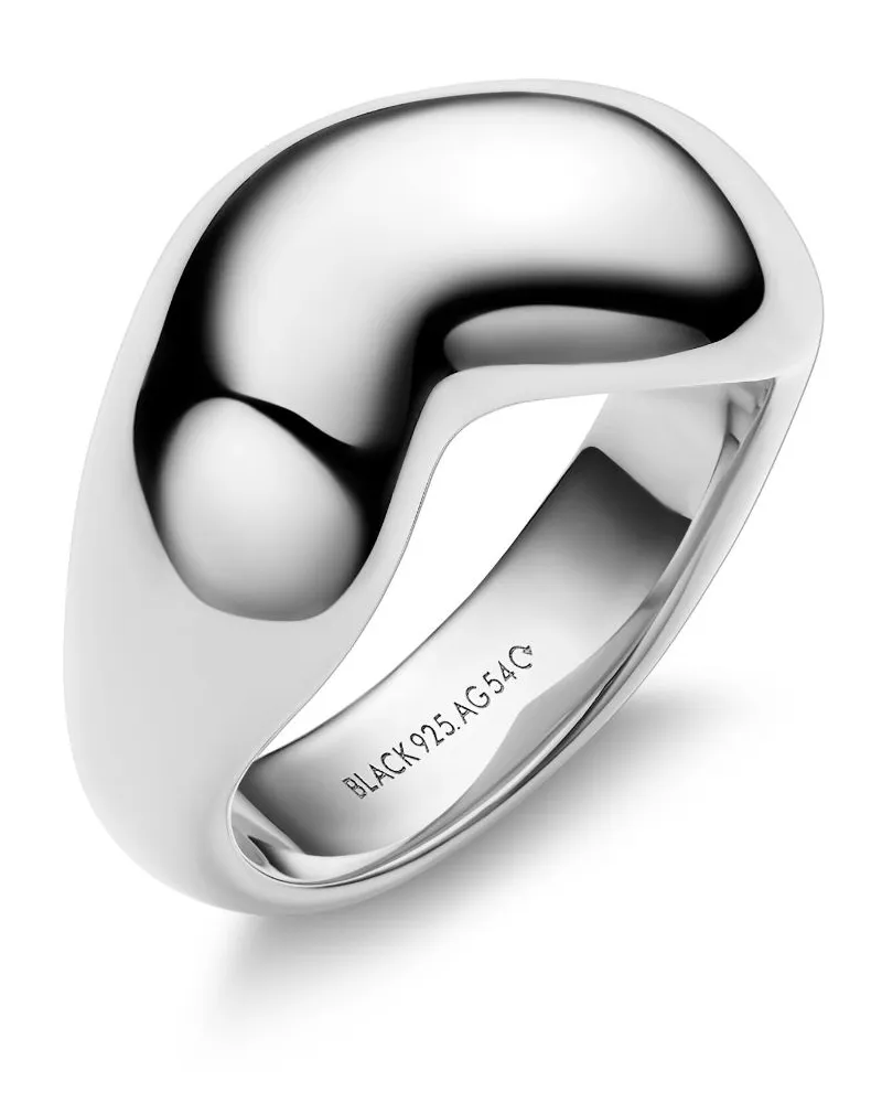 Maria Black Tryvann Ring - Silber Silber