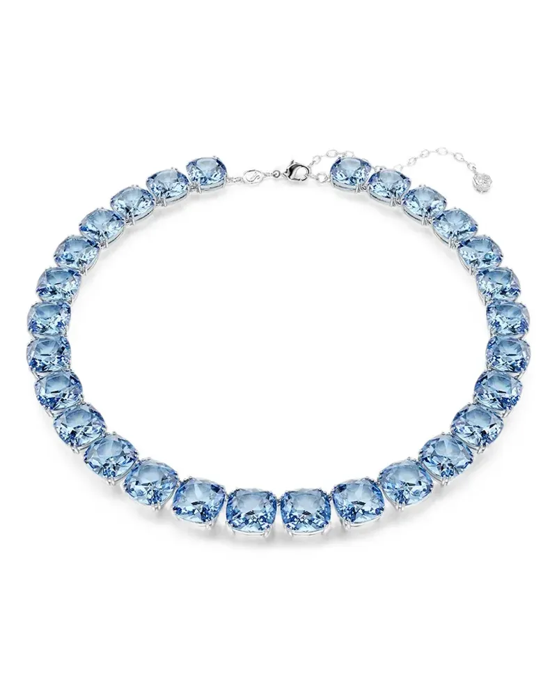 Swarovski cushion-cut crystal necklace - Silber Silber