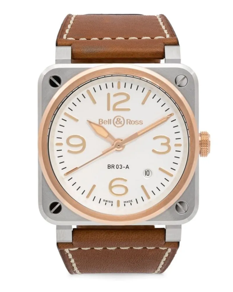 Bell & Ross BR 03 41mm - Weiß Weiß