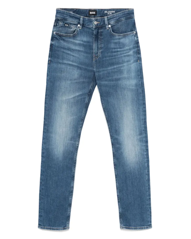 HUGO BOSS Jeans aus Baumwollstretch - Blau Blau