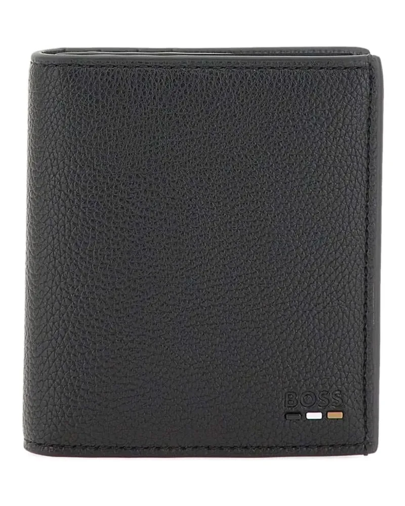 HUGO BOSS Ray Flat emed tri-fold wallet - Schwarz Schwarz