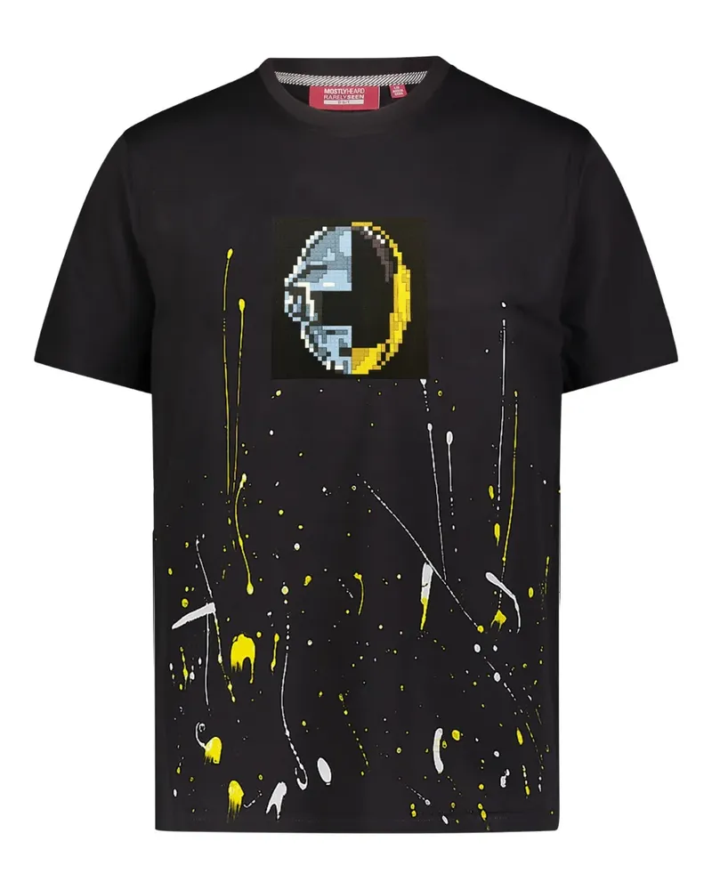 Mostly Heard Rarely Seen Punk T-Shirt - Schwarz Schwarz