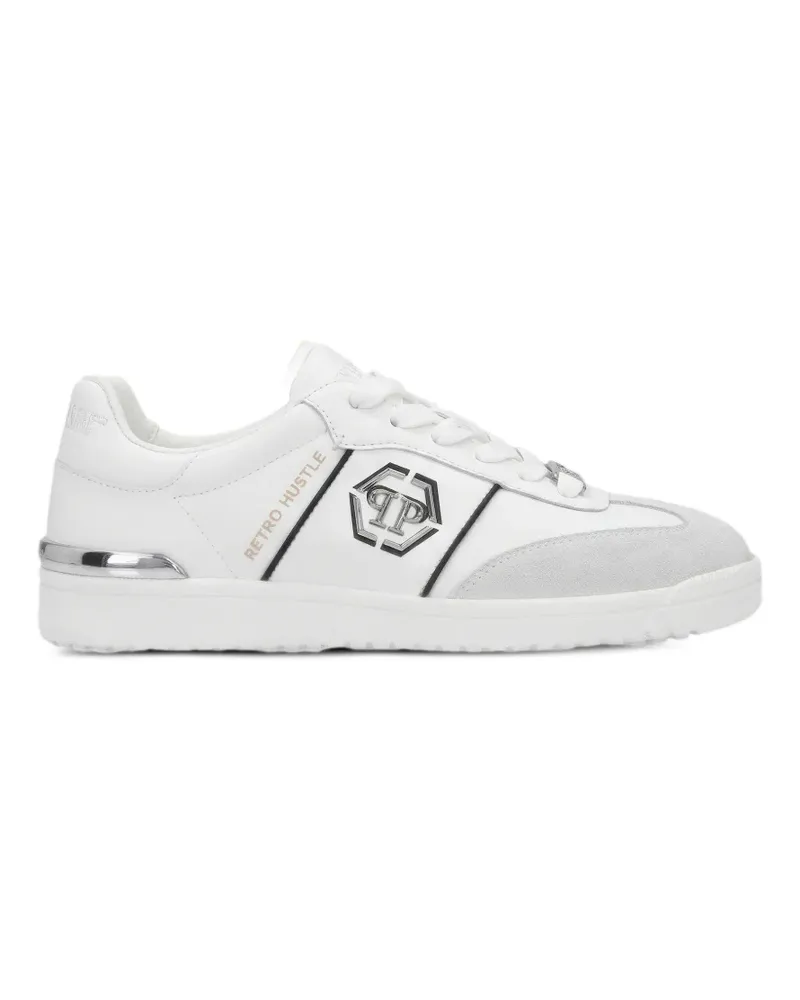 Philipp Plein low-top sneakers Retro Hustle bicolor - Weiß Weiß