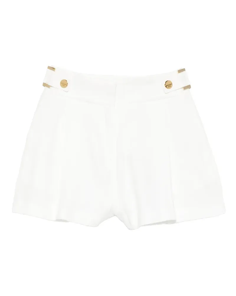 Elisabetta Franchi button shorts - Weiß Weiß