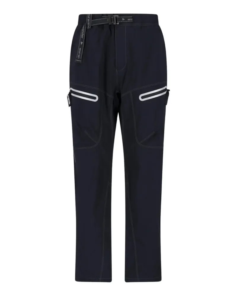 and wander Hose mit Kontrastnähten - Blau Blau