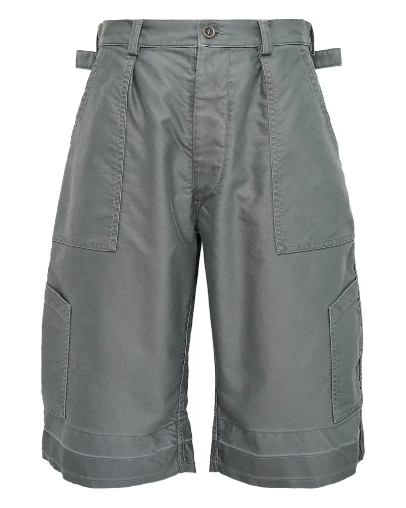 Maison Margiela Cargo-Shorts mit Stone-Wash-Effekt - Grün Grün